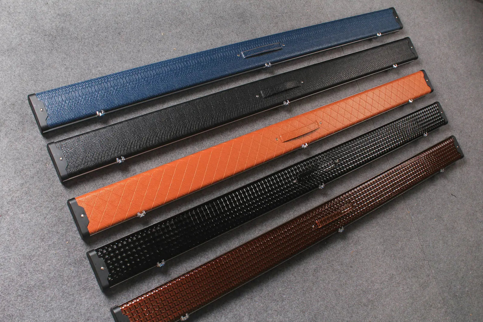 Wide 1 Piece Snooker Cue Aluminium Case With 3 Slots WOODS CUES