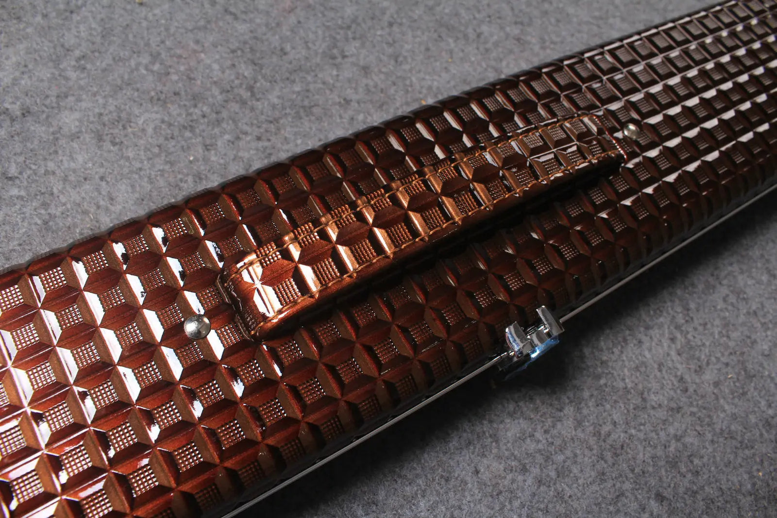 Wide 1 Piece Snooker Cue Aluminium Case With 3 Slots WOODS CUES