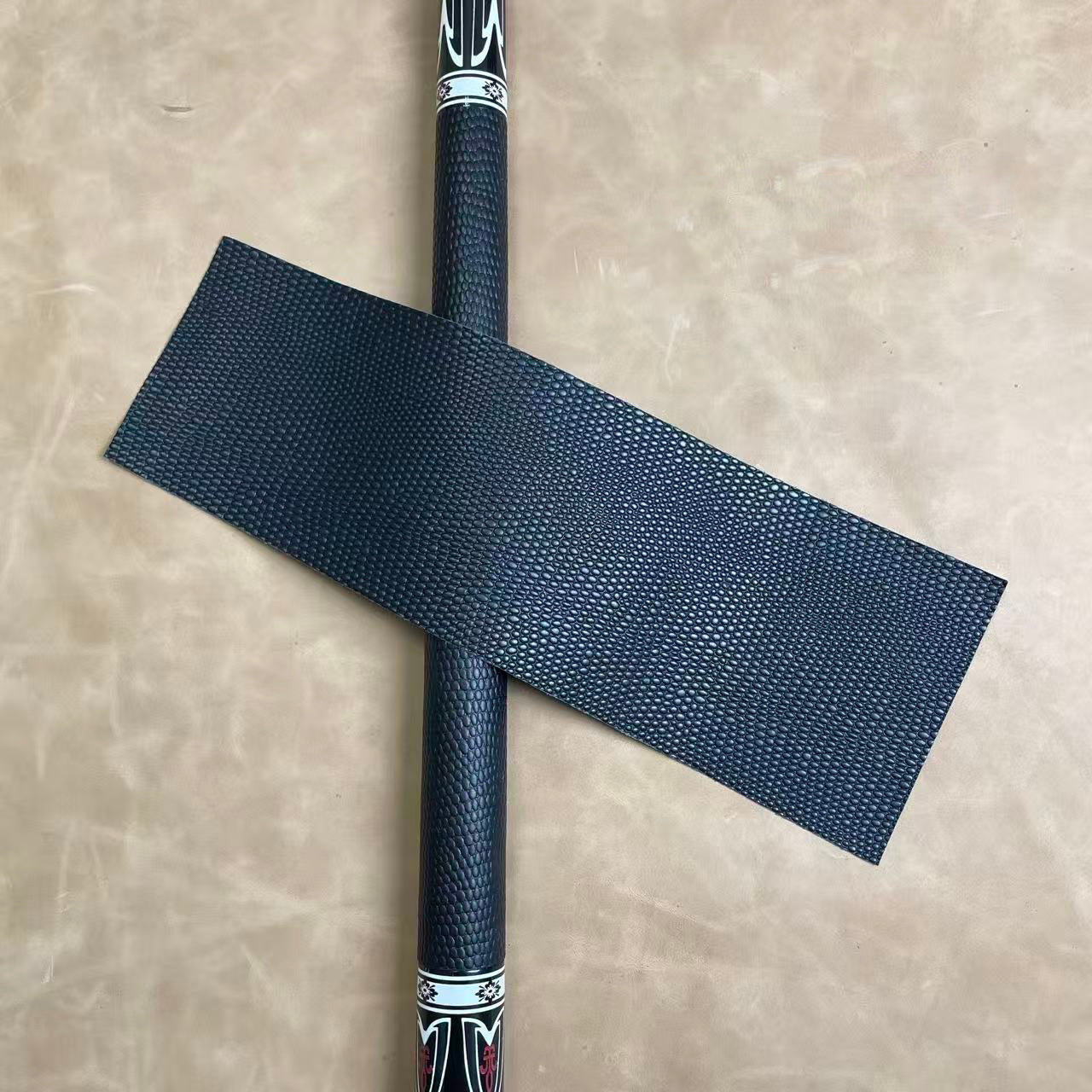 Pool Cue Leather Wrap – 25+ Textures | Premium Billiard Cue Grip WOODS CUES
