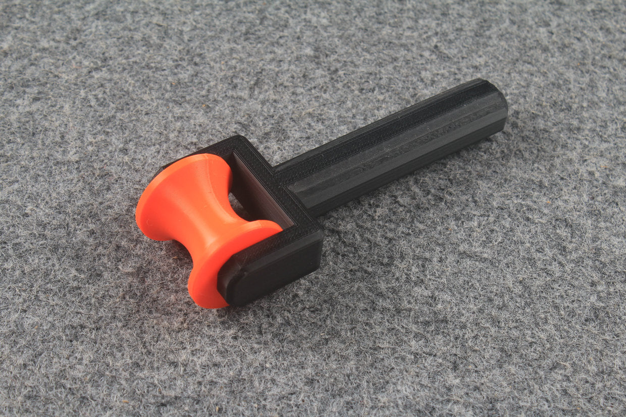 Leather Wrap Seam Roller Tool for Pool Cue Building & Repair – Leather Grip Pressing Roller
