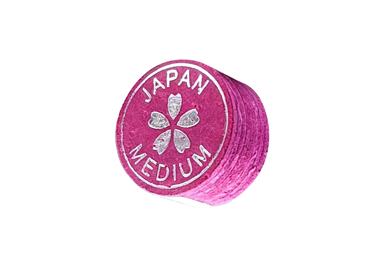 14mm Sakura Classic Gold Label Cue Tip - Premium Pigskin Leather for Billiard Cues WOODS CUES