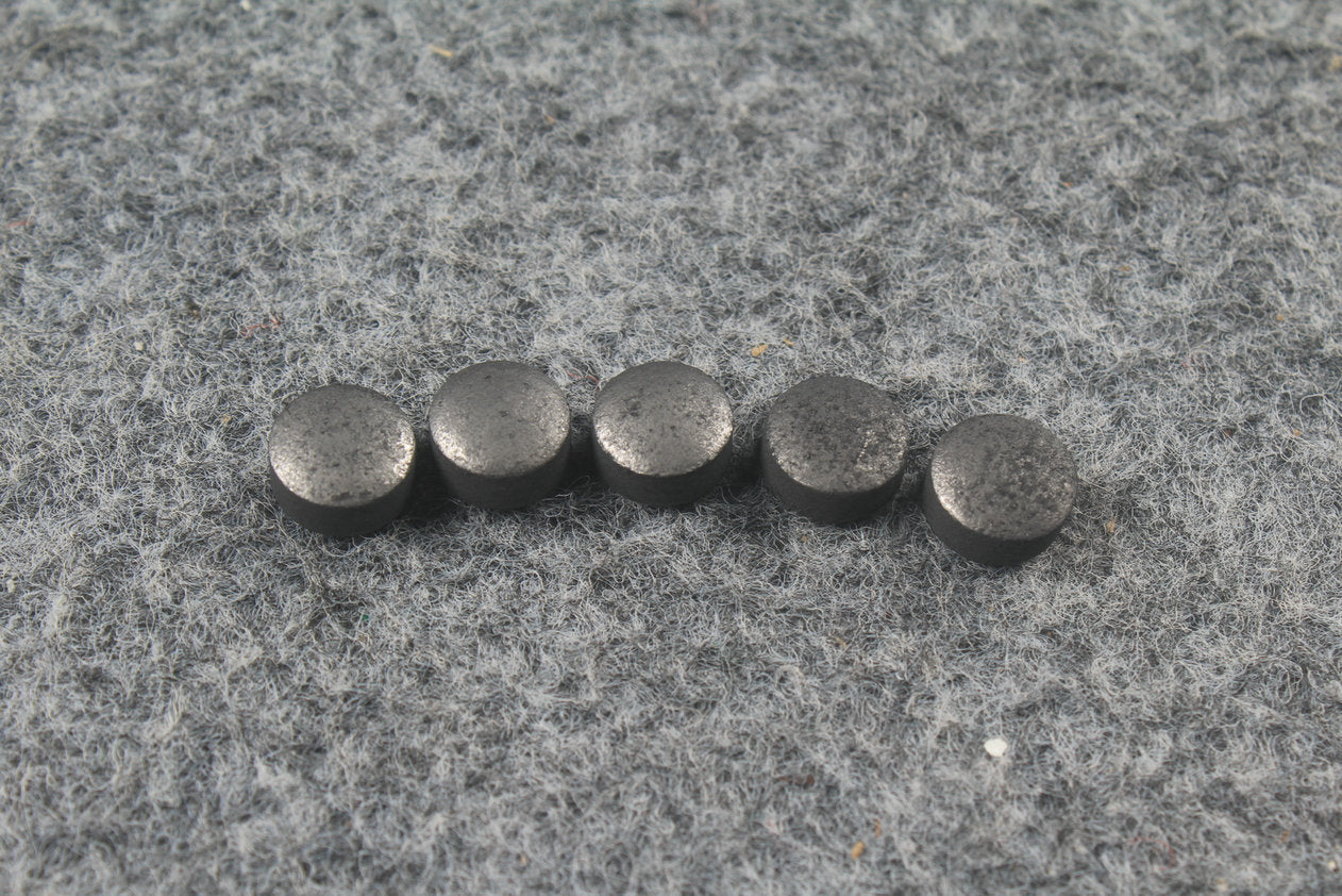 BRUNSWICK pressed coated blue diamond leather tips ( HH, H, M, S ) 11 mm WOODS CUES