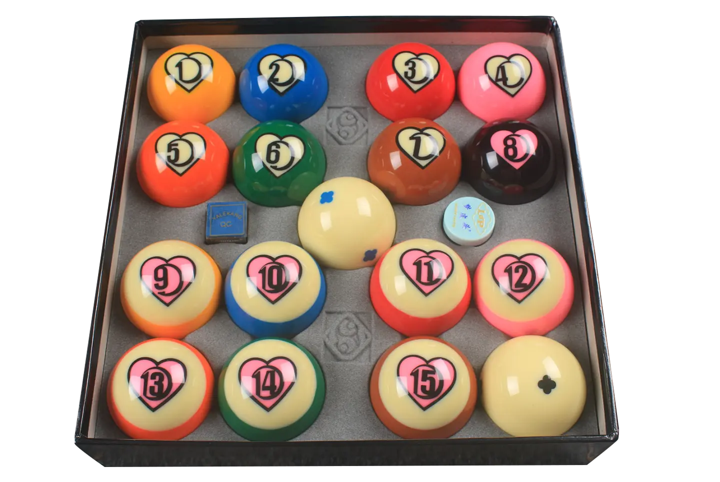 Professional Pool Balls/Billiard Balls Set WOODS CUES