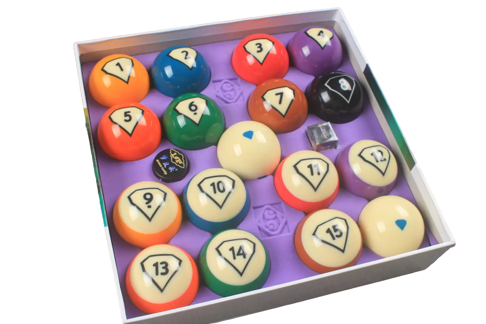 Professional Pool Balls/Billiard Balls Set WOODS CUES