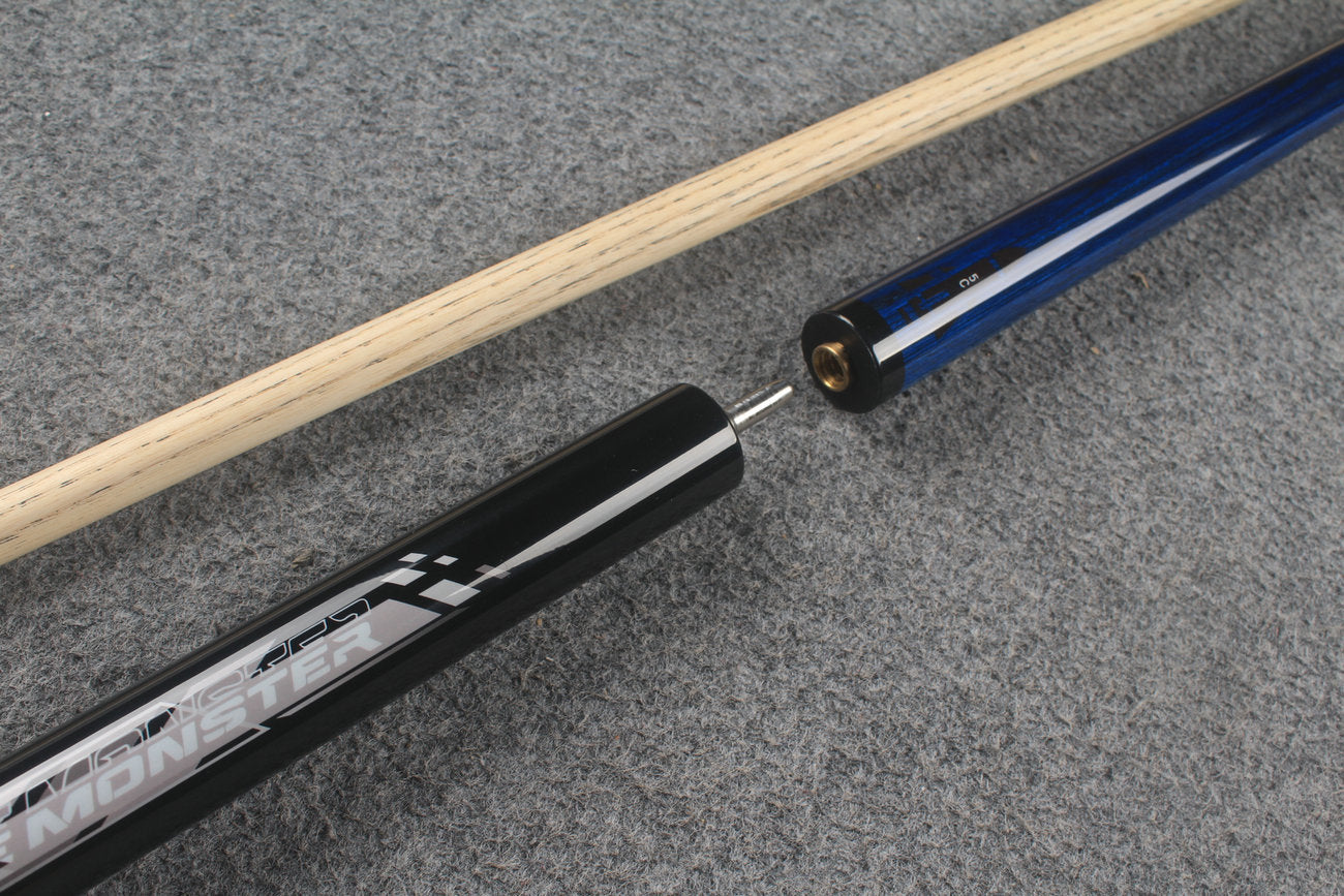 Short Jump & Break All-in-One Cue | Chinese 8-Ball Black Tech LTOMSTRE