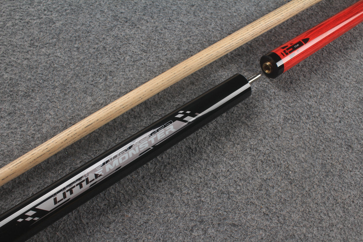 Short Jump & Break All-in-One Cue | Chinese 8-Ball Black Tech LTOMSTRE