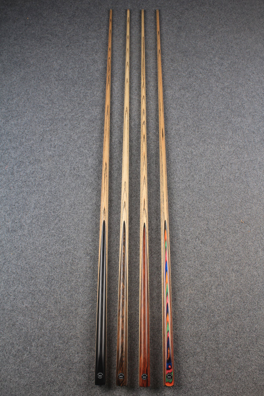1 piece ash english 8 ball pool break cue WOODS CUES