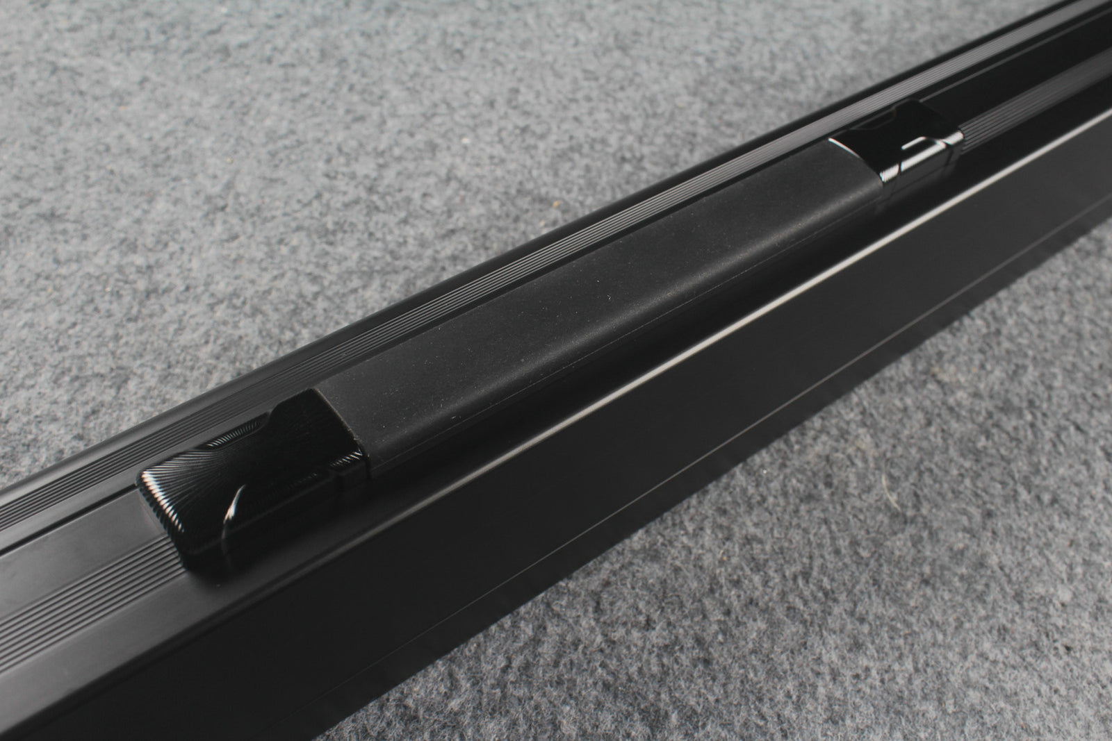 3/4 Premium Aluminium Snooker Cue Case – 2 Slots, Adjustable 120.5/124.8cm Interior