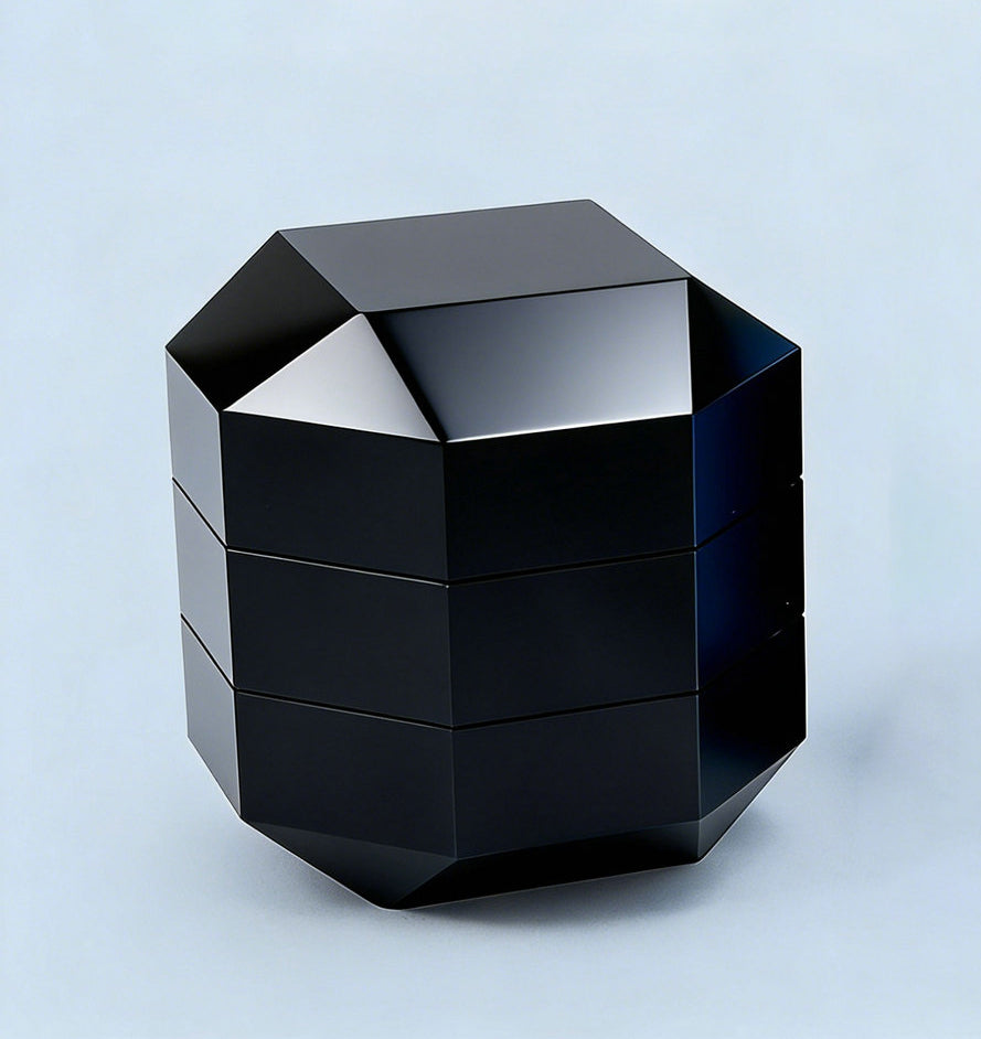 Aluminum Alloy Magnetic Chalk Holder - Round & Square Octagonal Chalk Compatible, Adjustable Multi-Layer Octagonal WOODS CUES