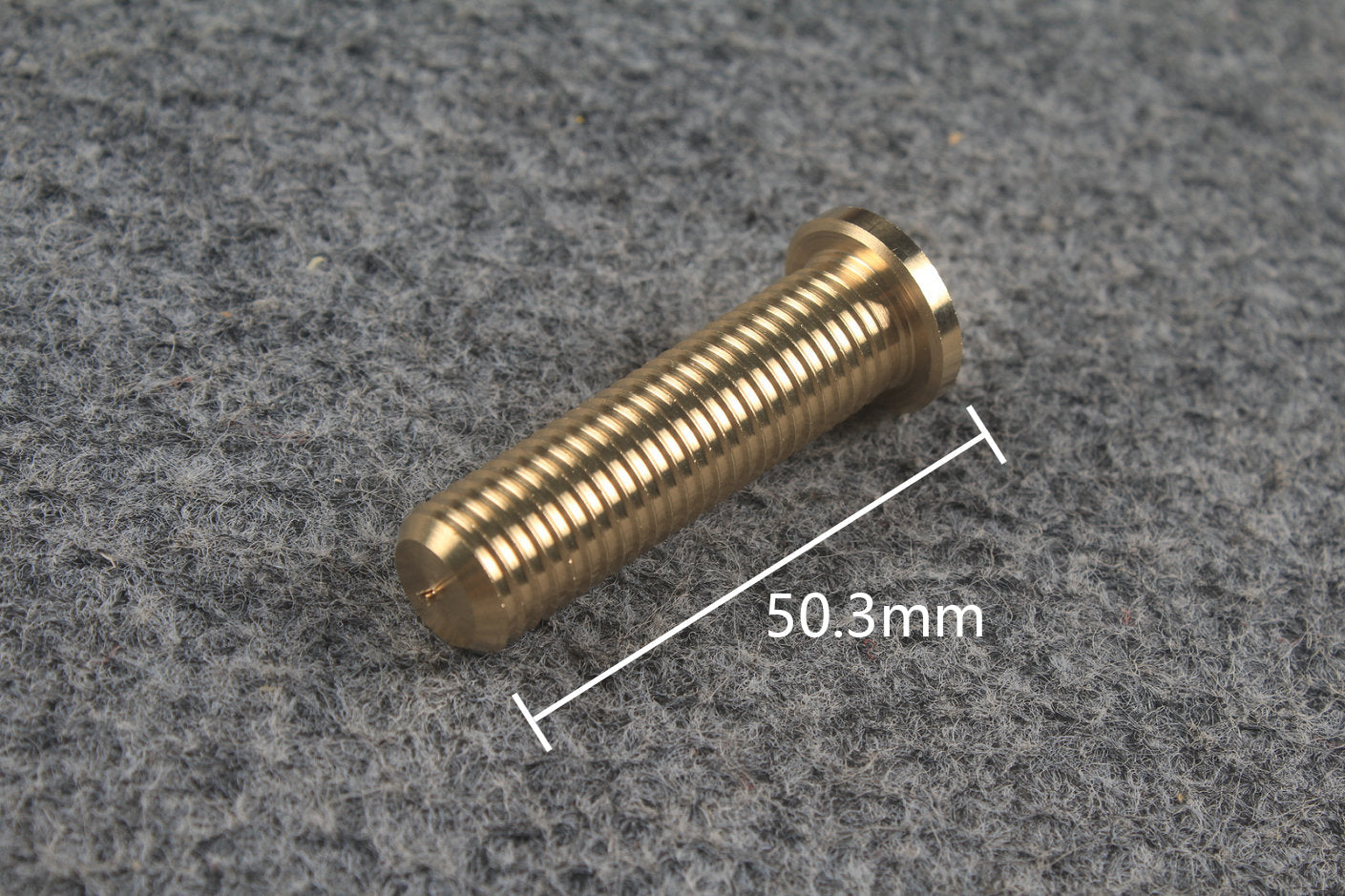 Brass Socket Joint for SD Cue Mini Butt & Extension – Custom Text Engraving Available WOODS CUES