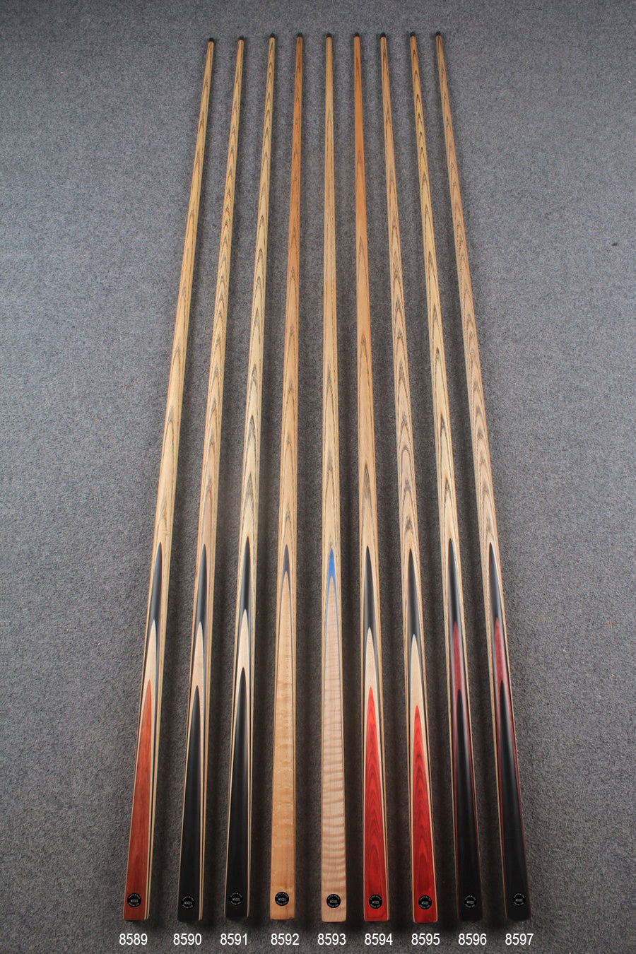 1 piece ash break cue for english pool #8589 - #8597 WOODS CUES