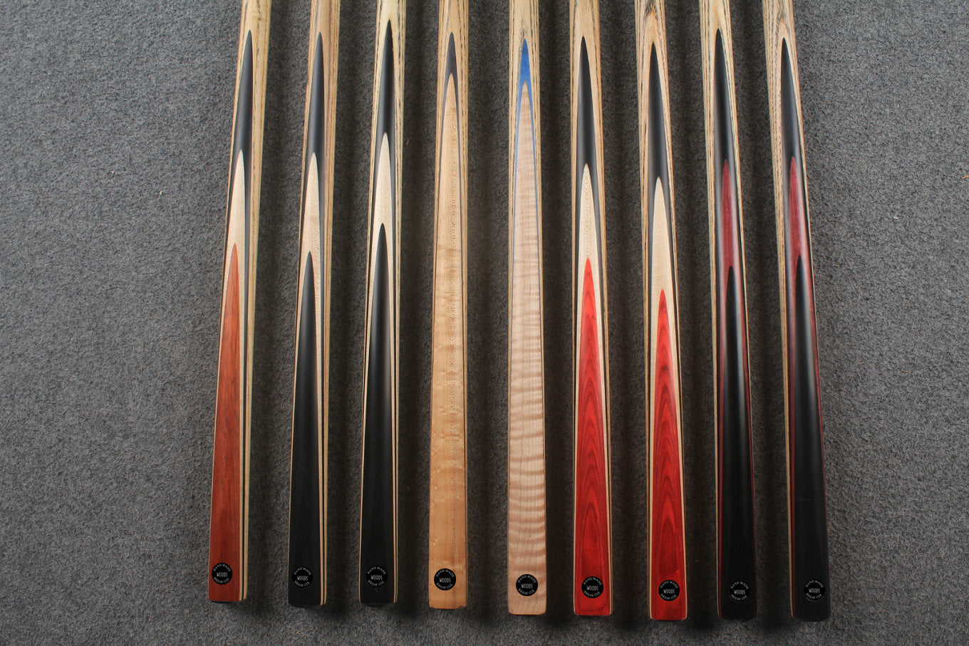 1 piece ash break cue for english pool #8589 - #8597 WOODS CUES
