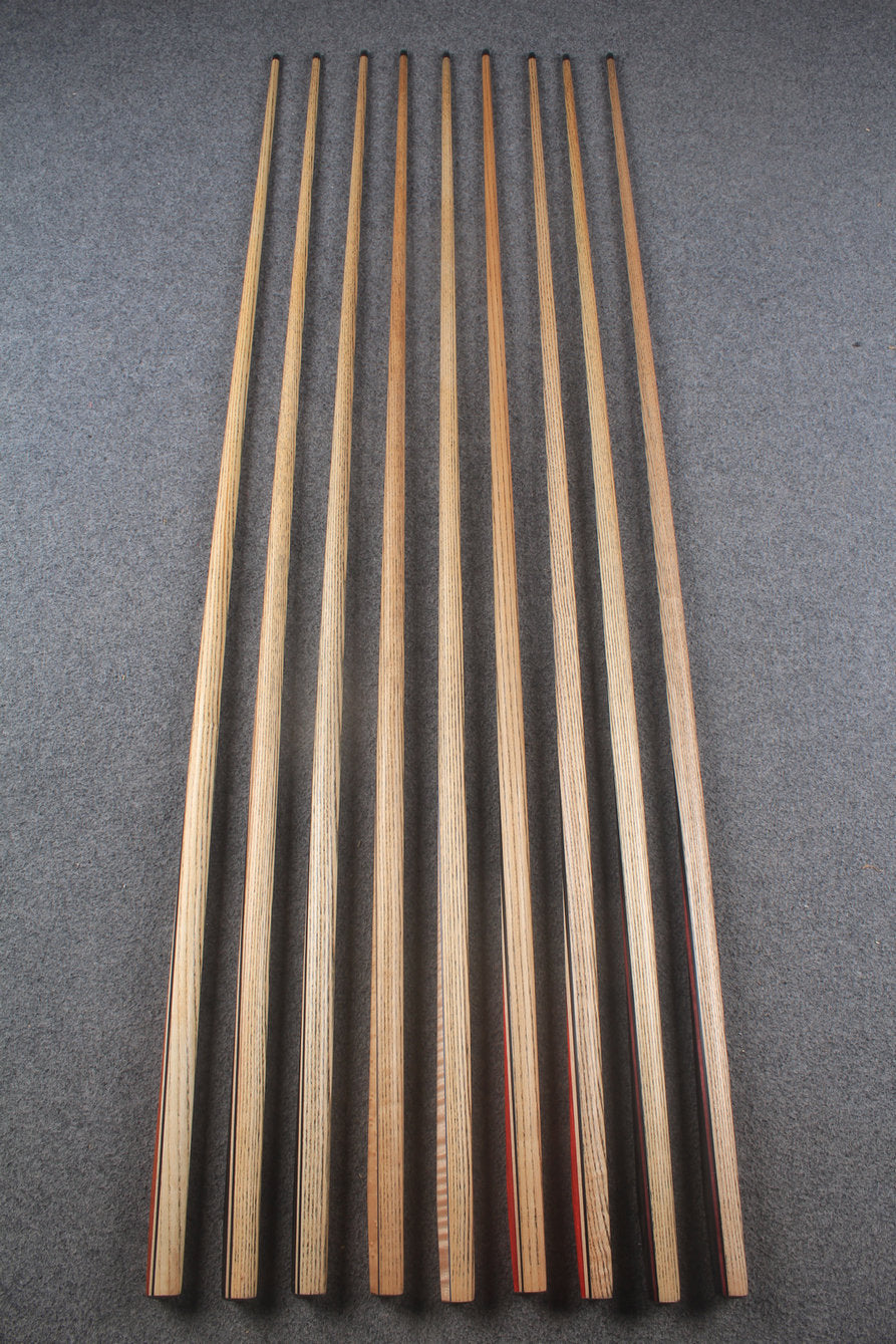 1 piece ash break cue for english pool #8589 - #8597 WOODS CUES