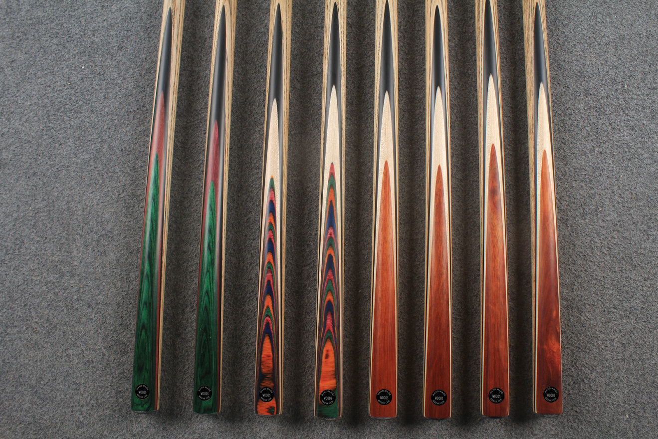 1 piece ash break cue for english pool #8598 - #8605 WOODS CUES