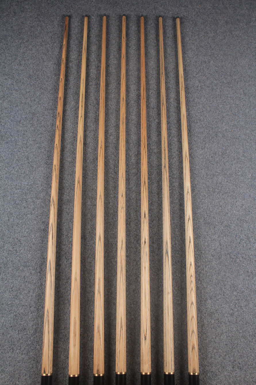 3/4 ash 62'' chinese 8 ball pool cue / break cue #9653 - #9659 WOODS CUES
