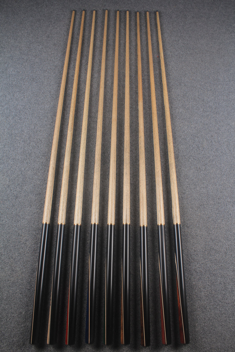 3/4 ash 62 '' chinese 8 ball pool cue / break cue #9660 - #9668 WOODS CUES