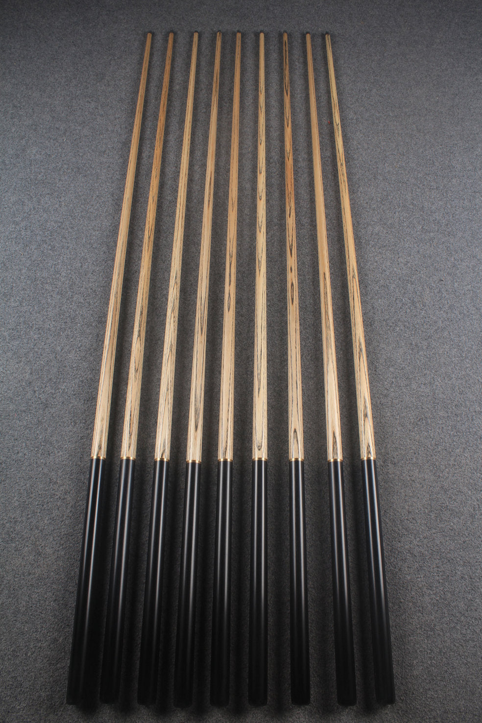 3/4 ash 62 '' chinese 8 ball pool cue / break cue #9660 - #9668 WOODS CUES