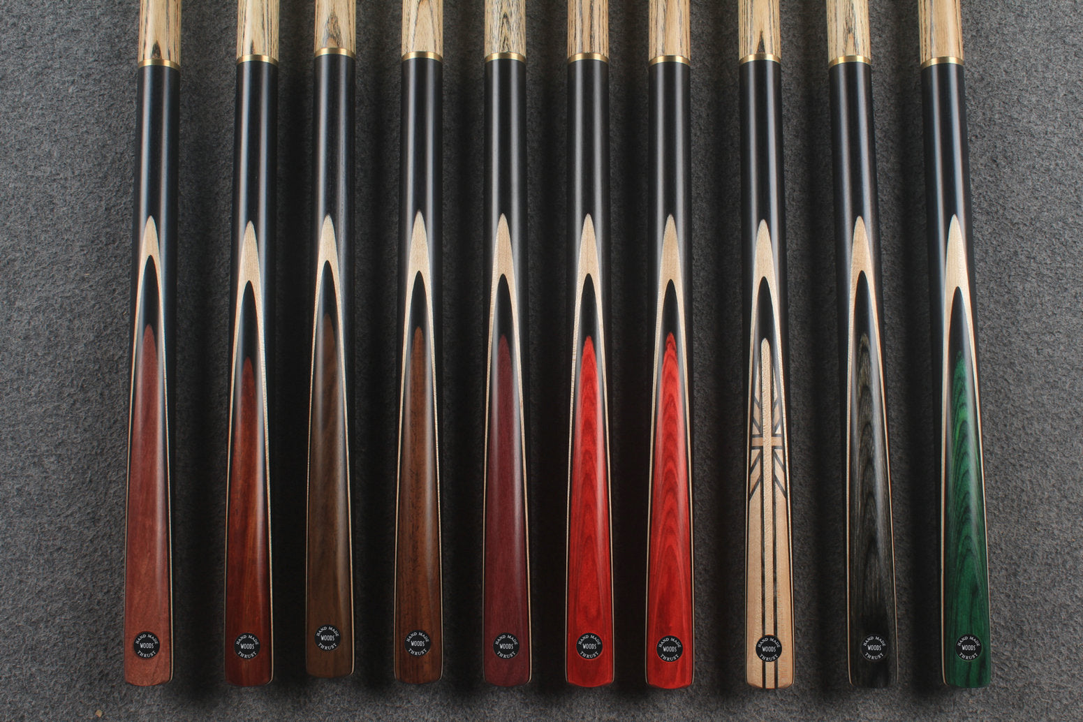 3/4 ash 60 '' chinese 8 ball pool cue / break cue #9669 - #9678 WOODS CUES