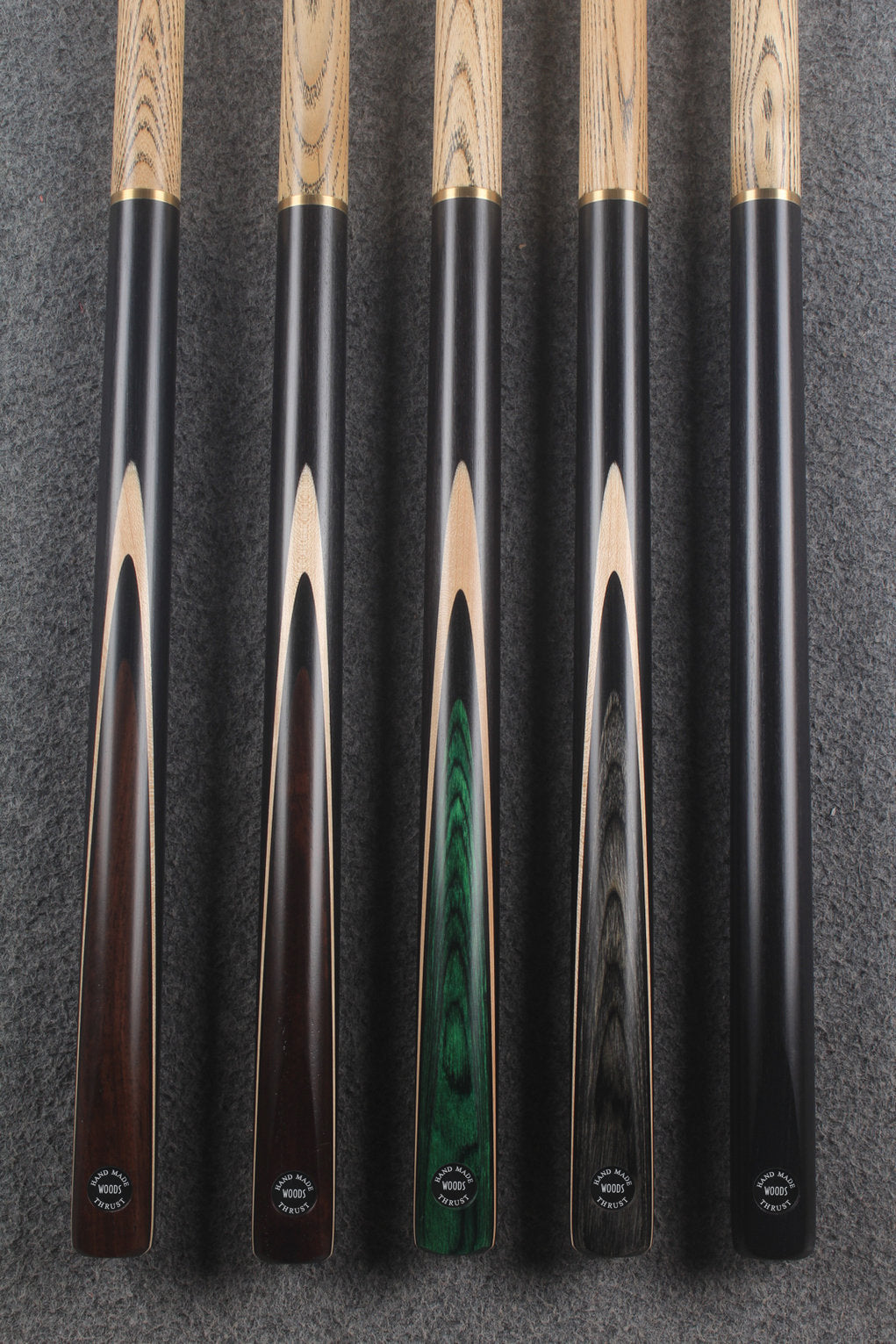 3/4 ash 60 '' chinese 8 ball pool cue / break cue #9679 - #9683 WOODS CUES