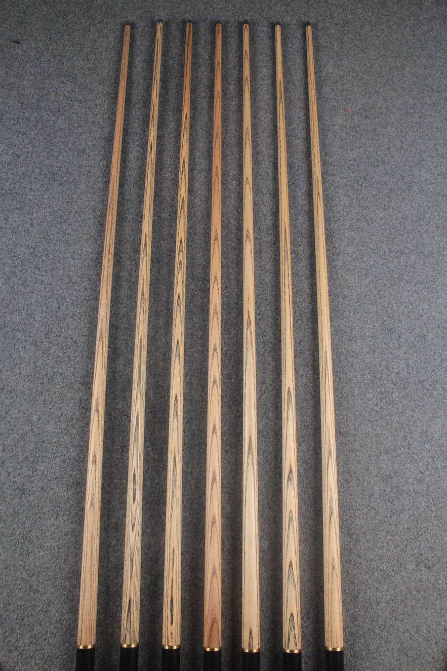 3/4 ash 62'' chinese 8 ball pool cue / break cue #9684 - #9690 WOODS CUES