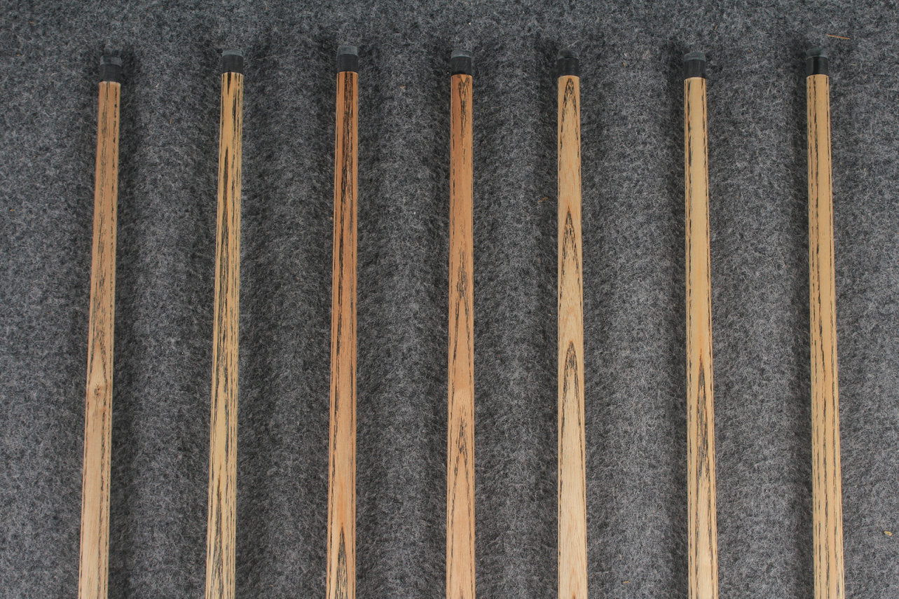 3/4 ash 62'' chinese 8 ball pool cue / break cue #9684 - #9690 WOODS CUES