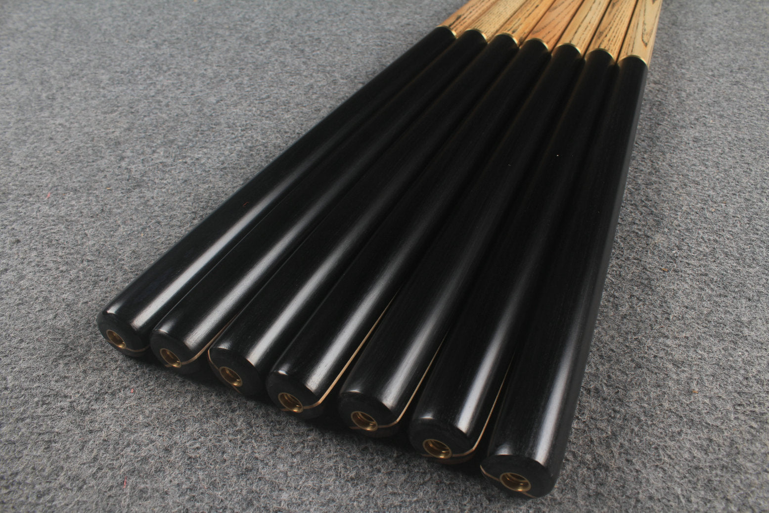 3/4 ash 62'' chinese 8 ball pool cue / break cue #9684 - #9690 WOODS CUES