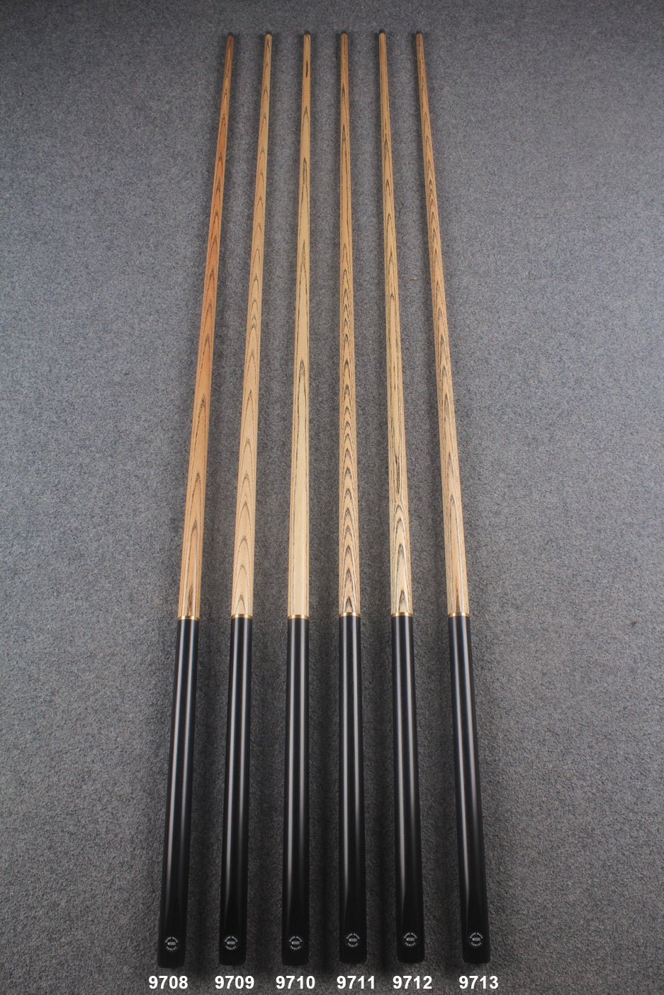 3/4 ash 60 '' chinese 8 ball pool cue / break cue #9708 - #9713 WOODS CUES