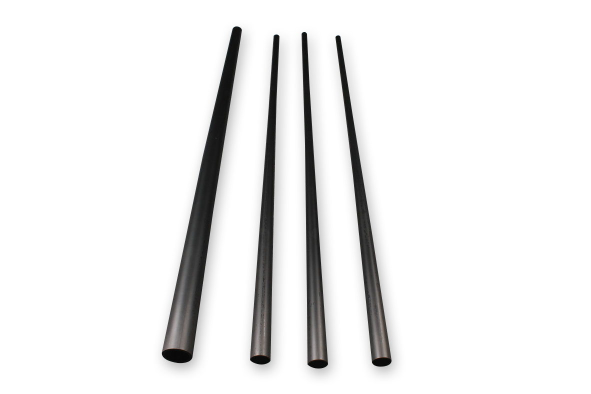 carbon fiber pool cue shaft / butt blank customize carbon fiber taped tube various size WOODS CUES