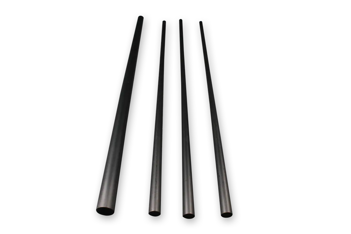 carbon fiber pool cue shaft / butt blank customize carbon fiber taped tube various size 21.5mm
