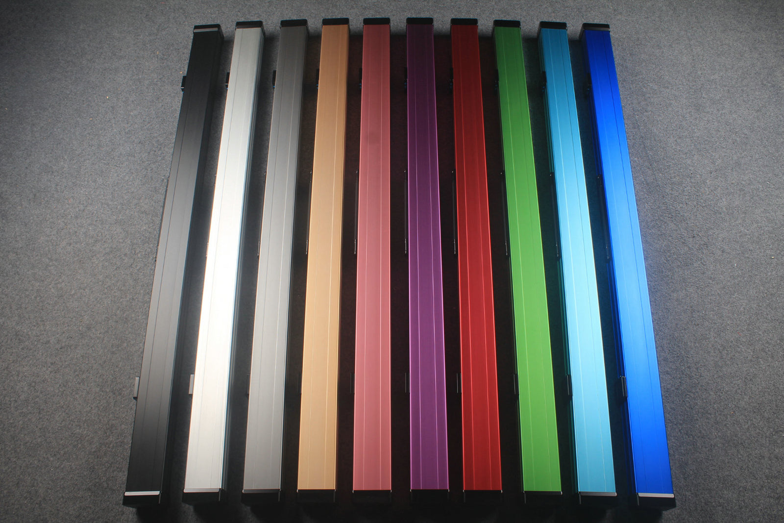 3/4 Premium Aluminium Snooker Cue Case – 2 Slots, Adjustable 120.5/124.8cm Interior