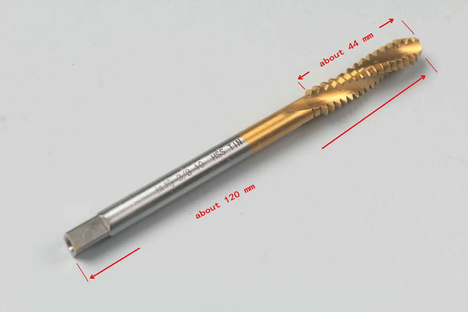 Tap for Pool Cue Joint Pin Installation 4 size - Straight Flute Tap,Twist Drill Bit WOODS CUES