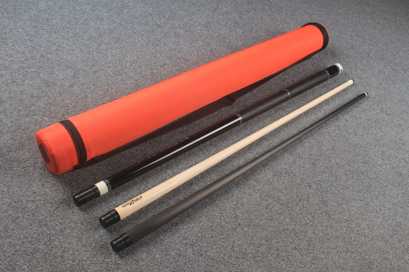 Nine-ball cue Maple & Carbon shaft billiards cue pool cue stick little monster