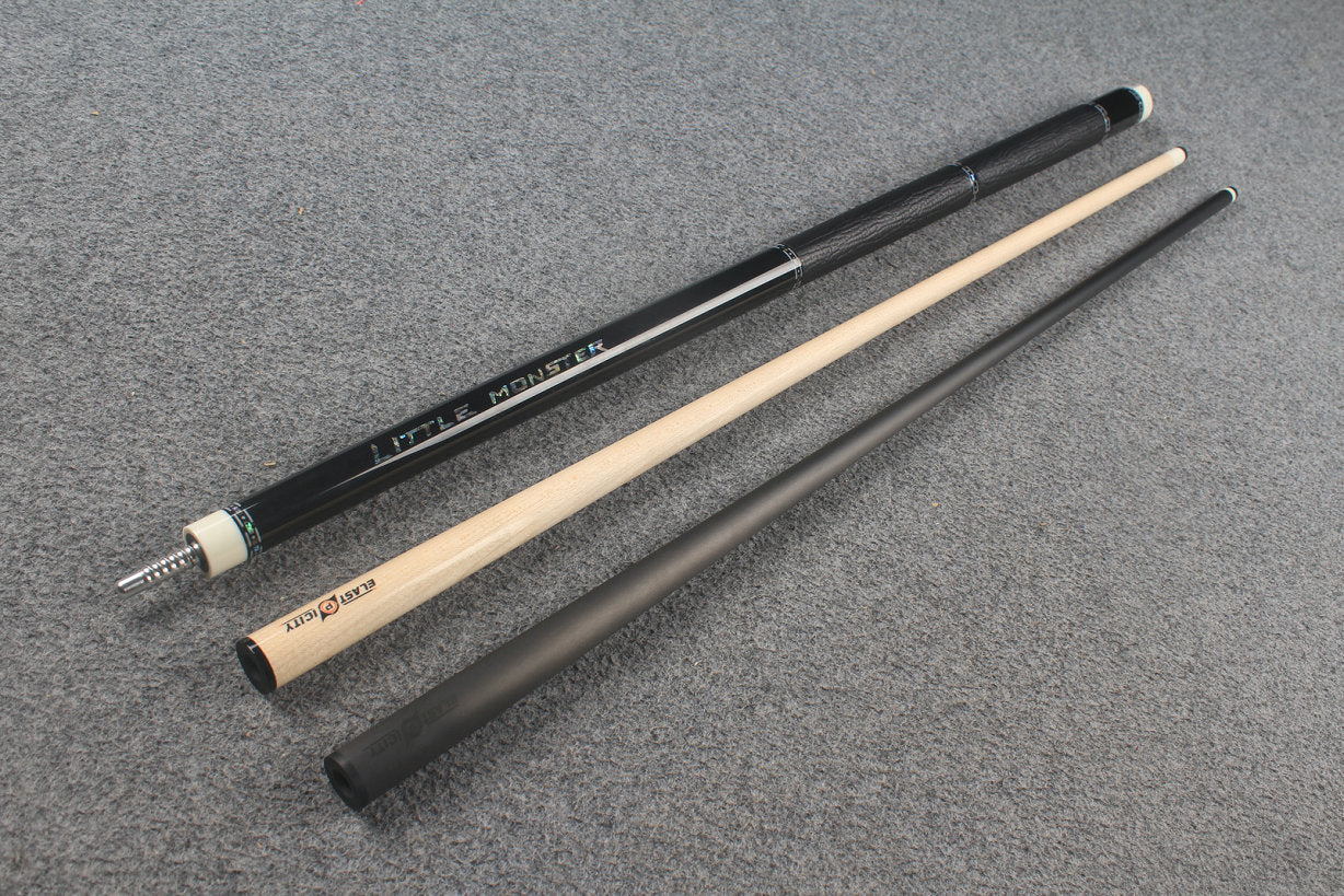 Nine-ball cue Maple & Carbon shaft billiards cue pool cue stick little monster