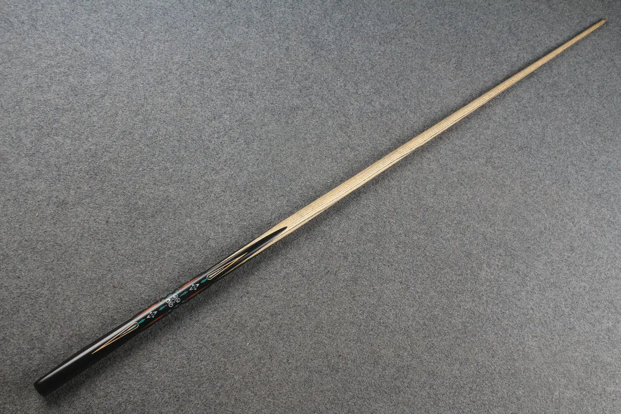 1 piece ash inaly snooker cue #2489 WOODS CUES