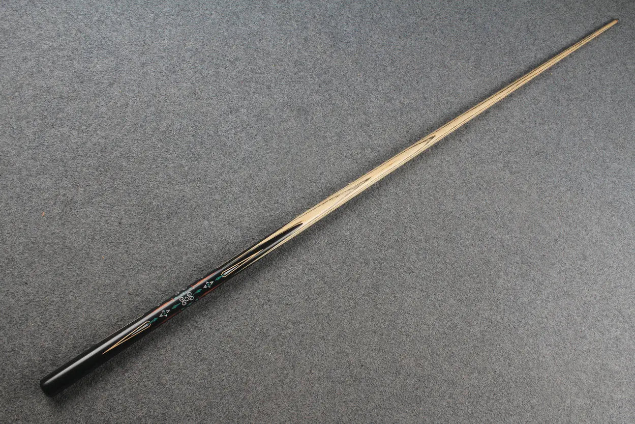 1 piece ash inaly snooker cue #2489 WOODS CUES