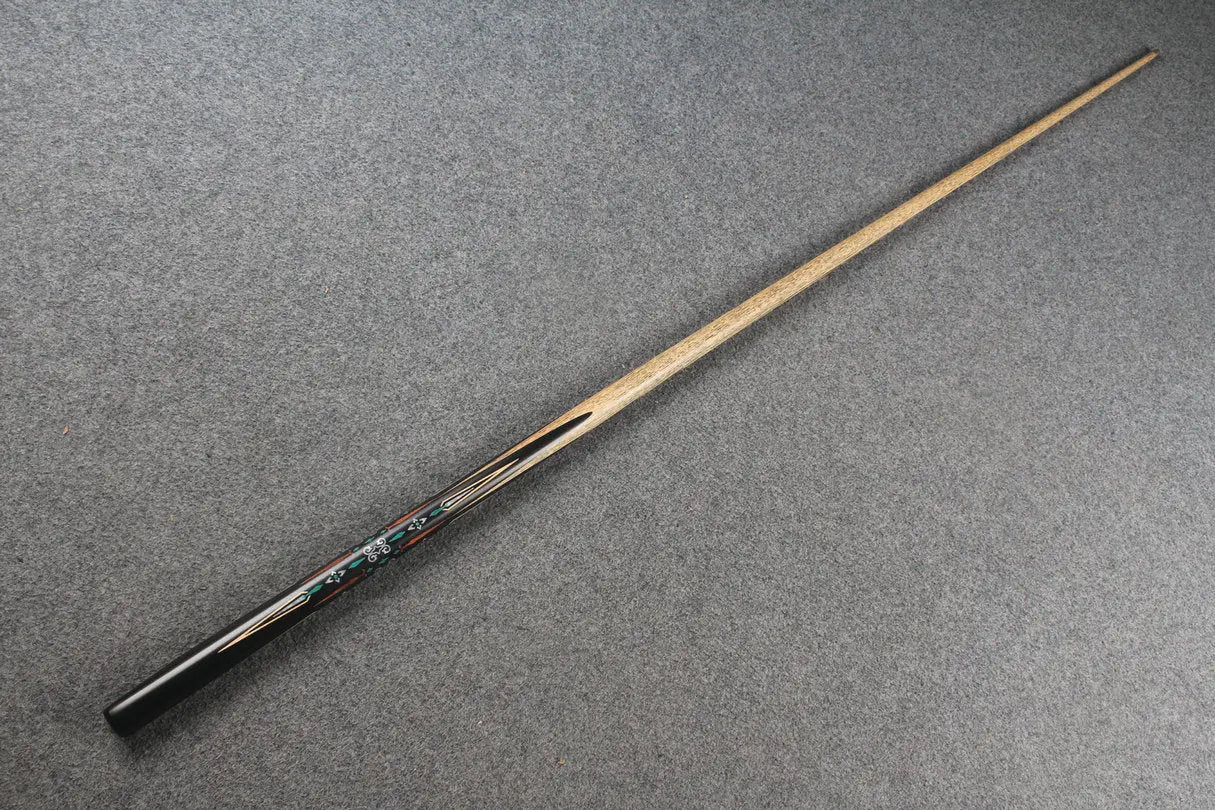 1 piece ash inaly snooker cue #2494 WOODS CUES