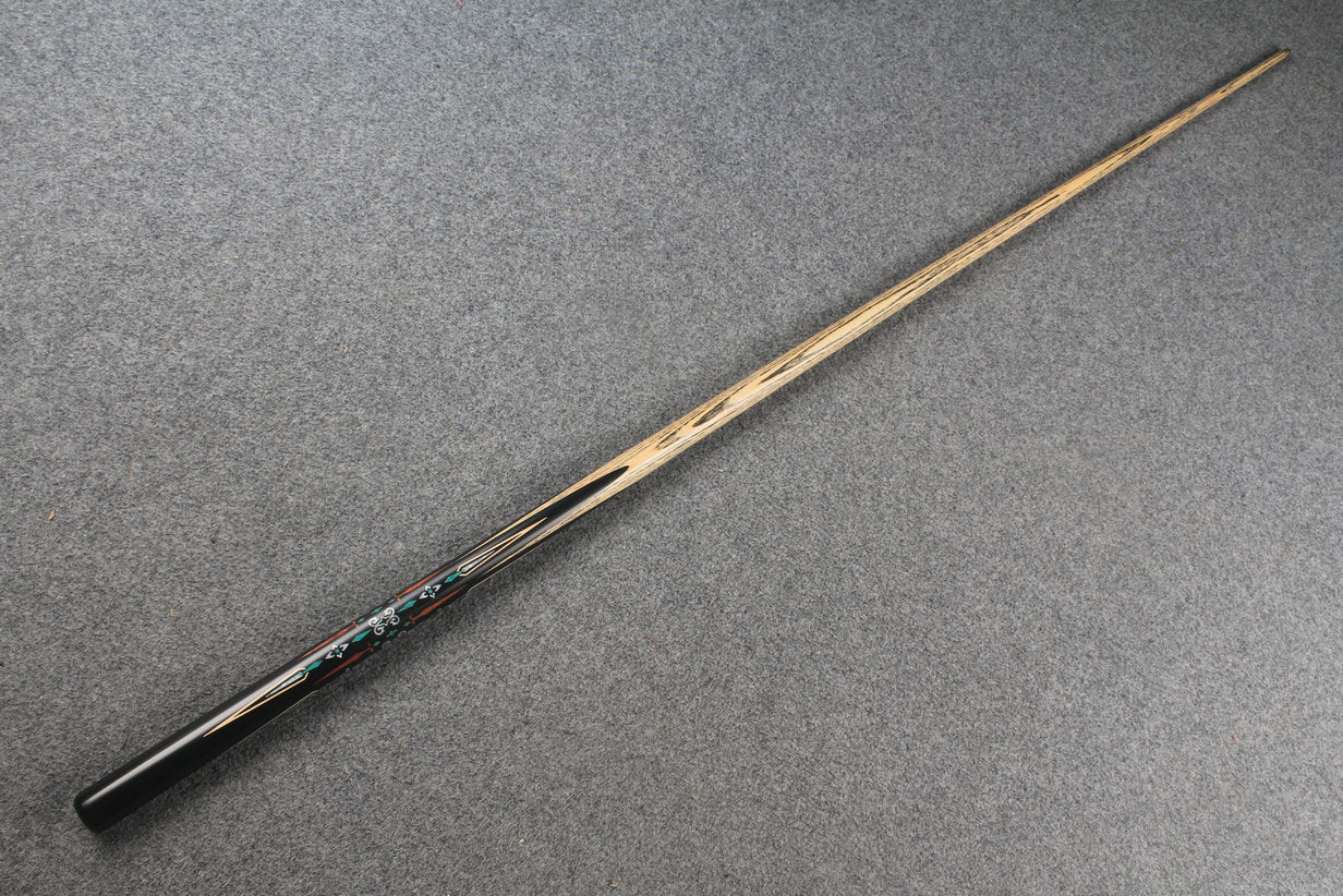1 piece ash inaly snooker cue #2494 WOODS CUES
