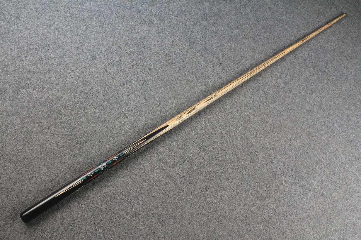 1 piece ash inaly snooker cue #2494 WOODS CUES