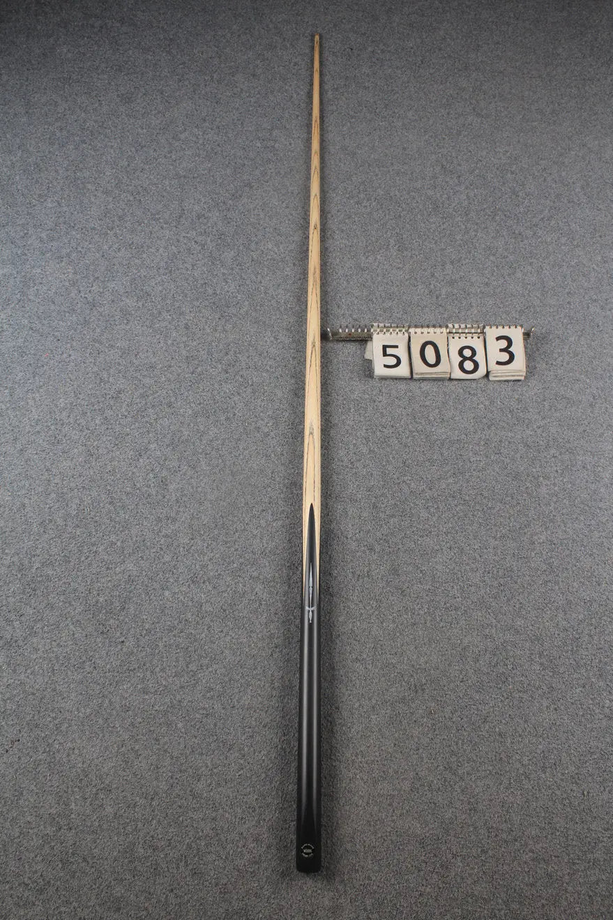 1 piece ash inlay english pool cue #5083 WOODS CUES