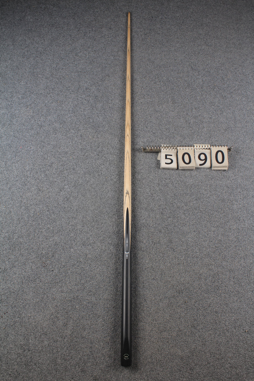 1 piece ash inlay snooker cue #5090 WOODS CUES