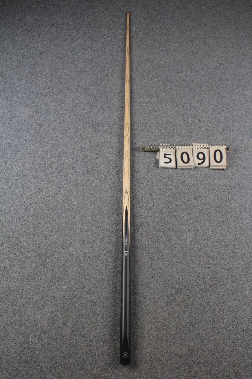 1 piece ash inlay snooker cue #5090 WOODS CUES
