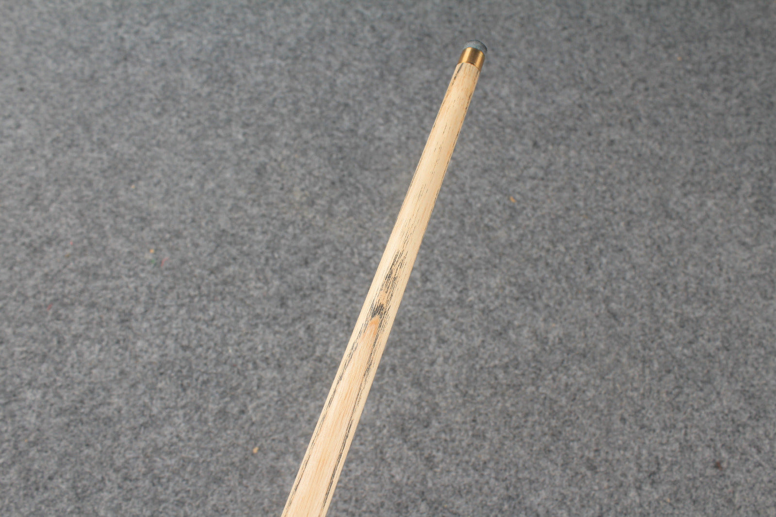 1 piece ash inlay snooker cue #5090 WOODS CUES