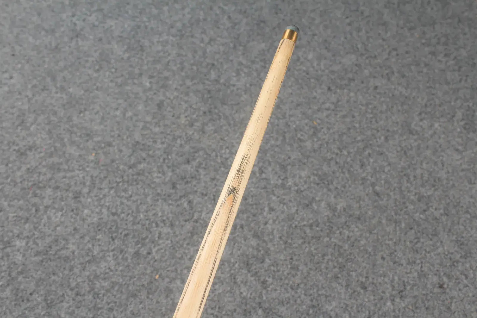 1 piece ash inlay snooker cue #5090 WOODS CUES