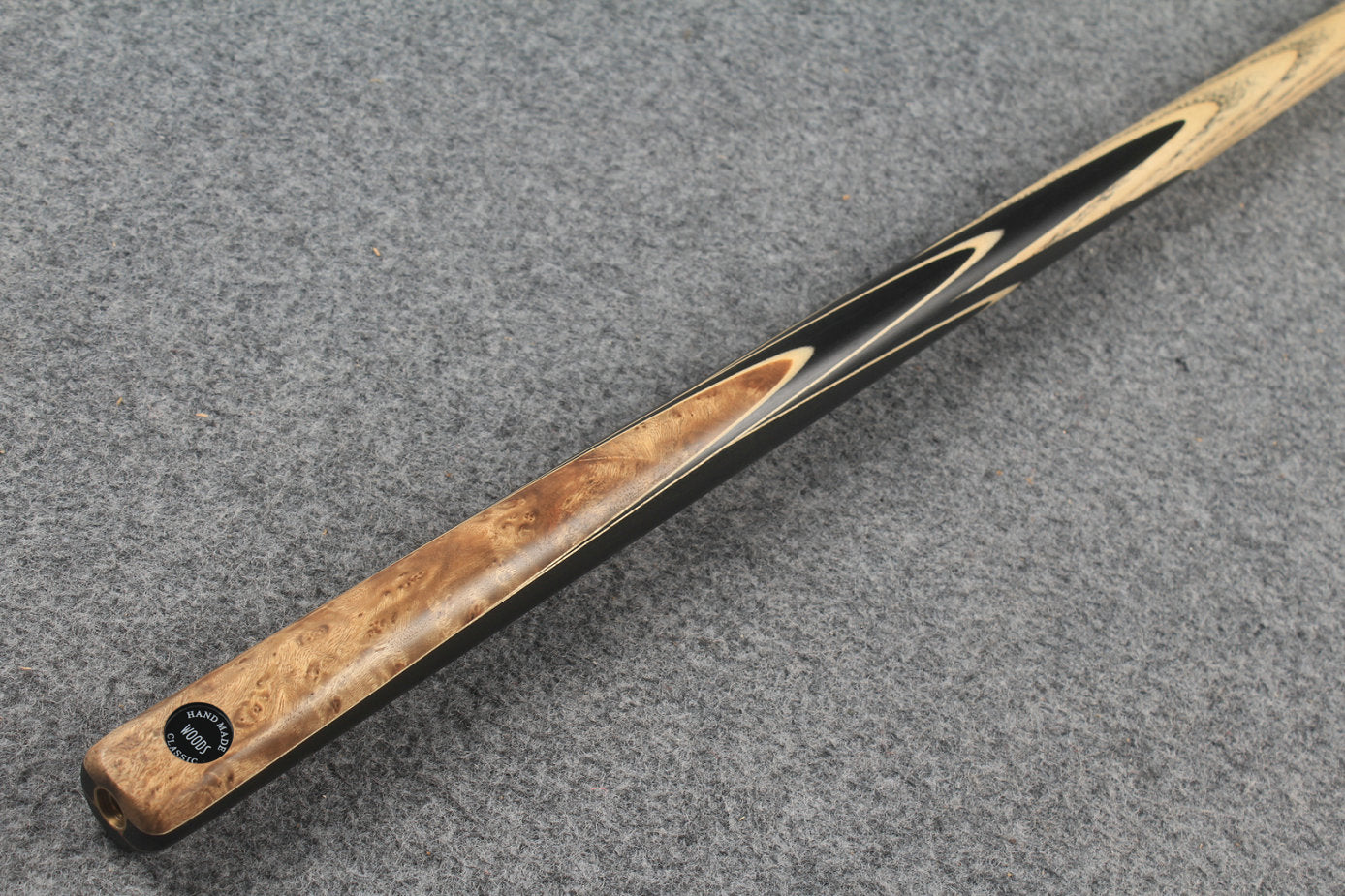 custom-made: woods 1 piece handmade ASH snooker / pool cue #154-#158 - made to order WOODS CUES