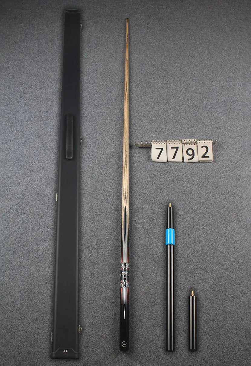 1 piece ash inlay snooker cue #7792