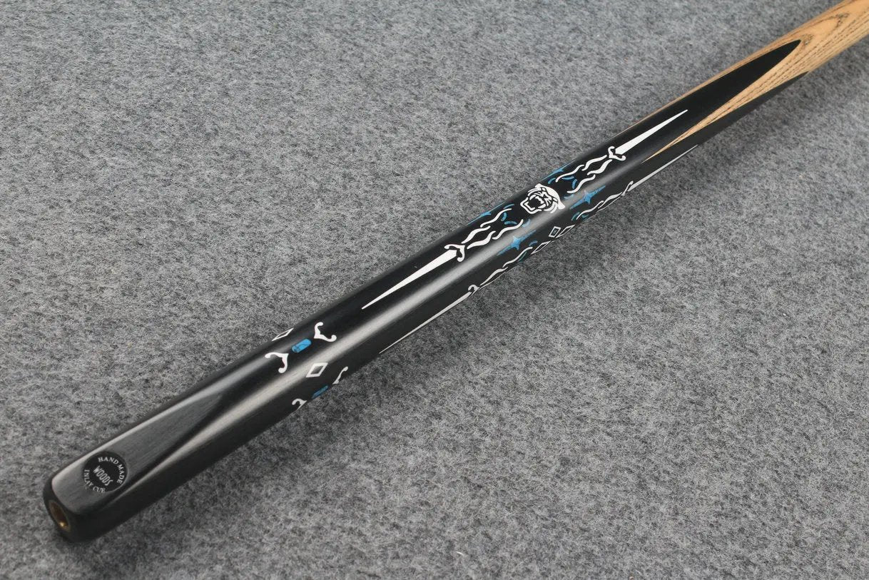 1 piece ash inlay snooker cue #7797