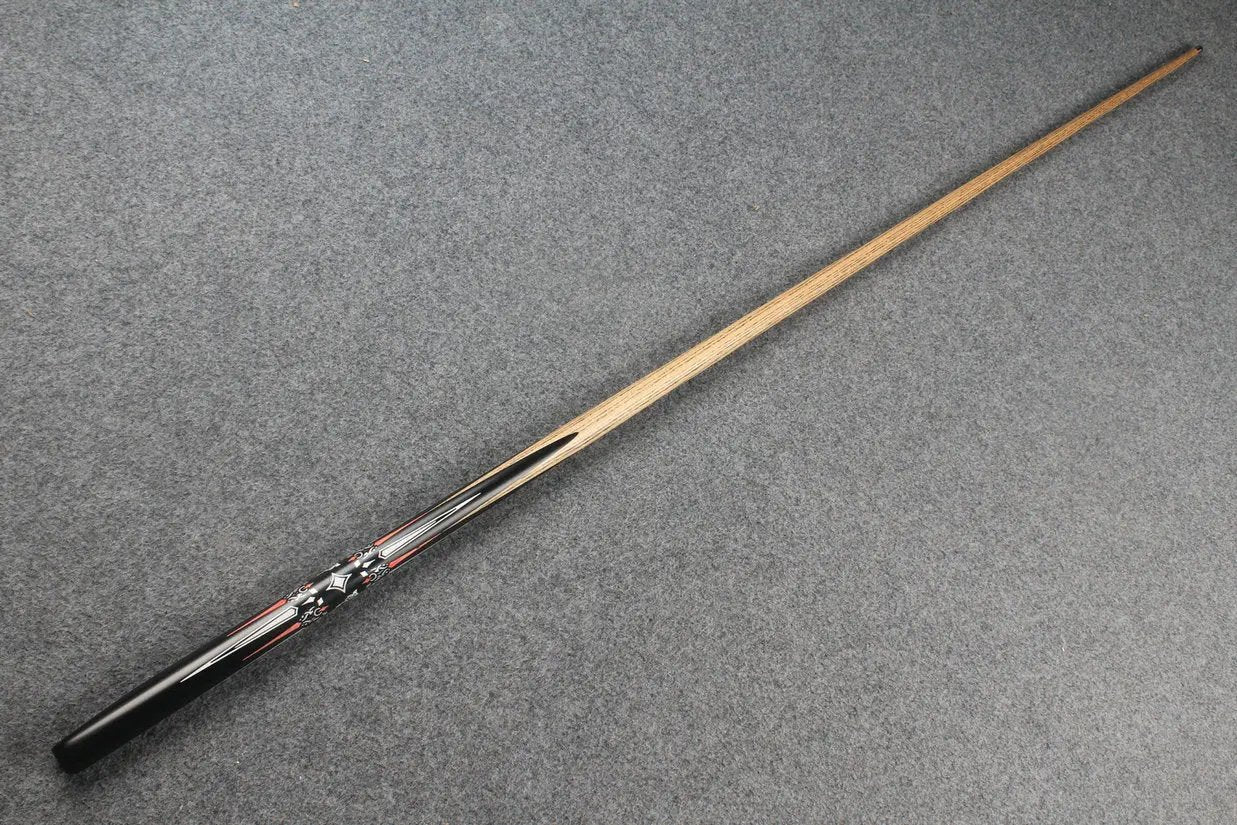 1 piece ash inlay snooker cue #7809