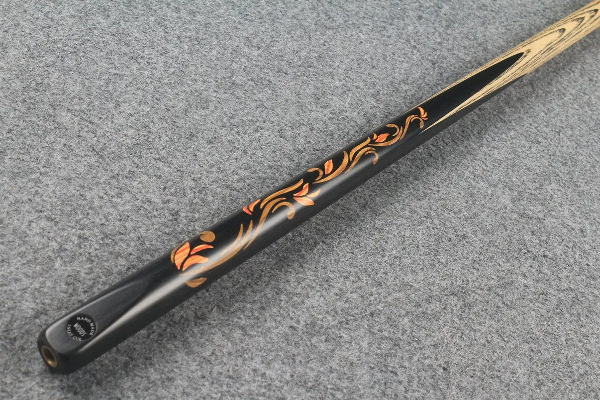 1 piece ash inlay snooker cue #7810