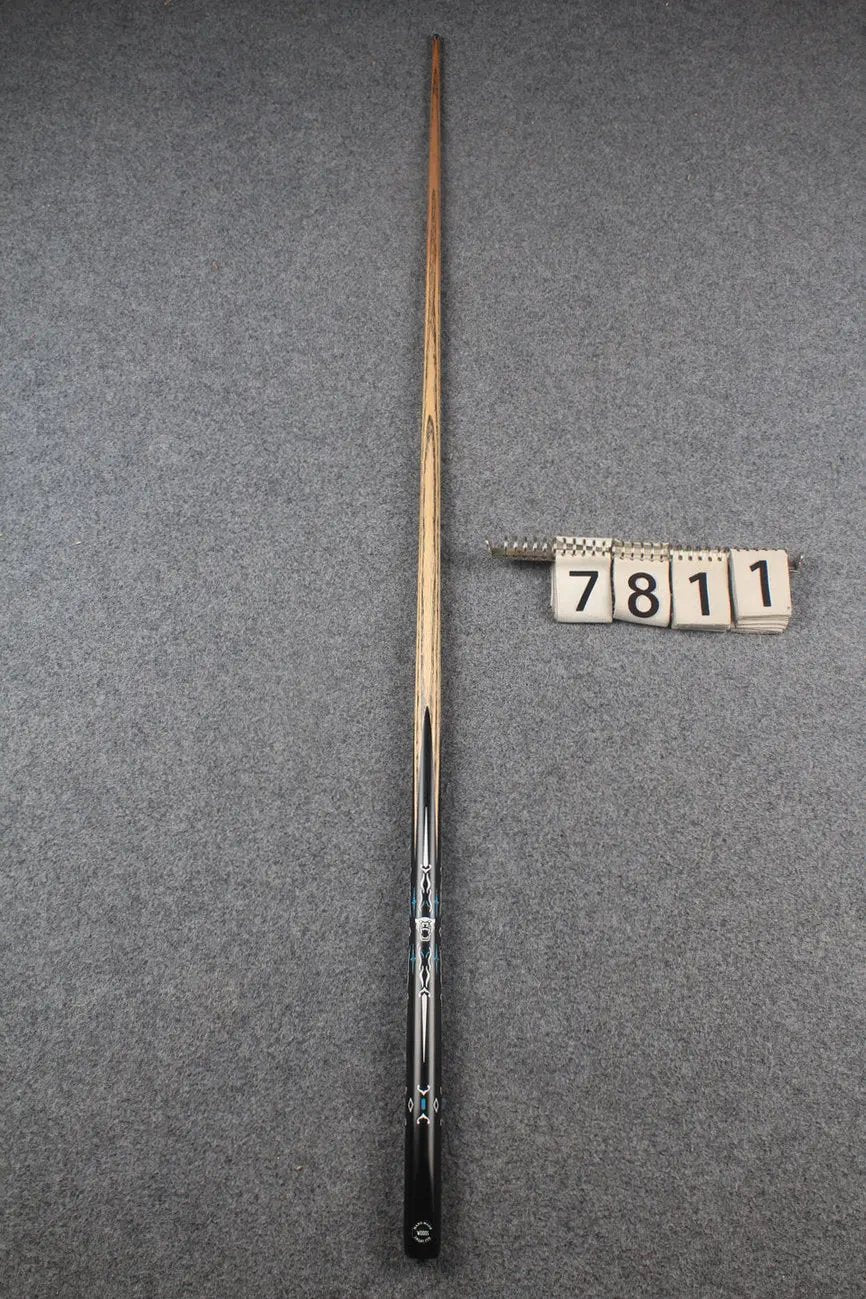 1 piece ash inlay snooker cue #7811