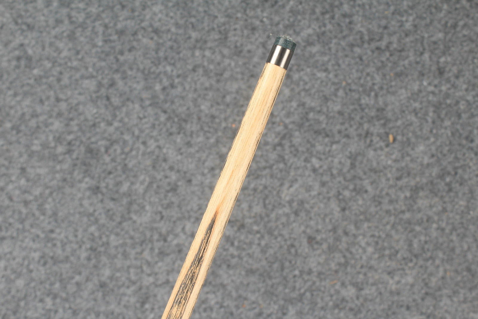 1 piece ash inlay snooker cue #7816 WOODS CUES